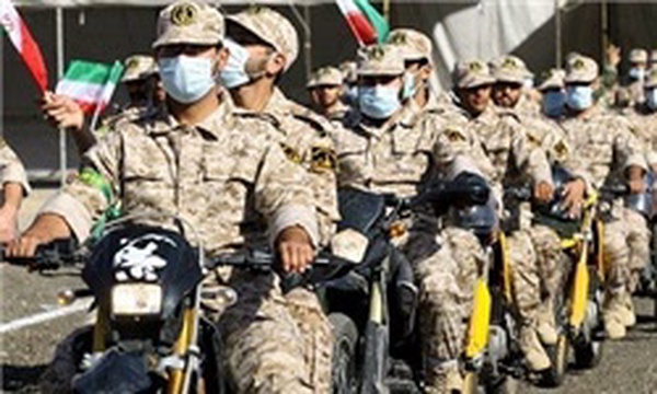 رژه موتورسواران گردان امام علی