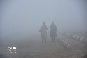 مه صبحگاهی در آبادان