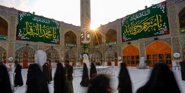 حرم علوی میلاد امام باقر