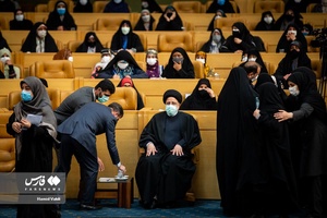 آیت الله سید ابراهیم رئیسی رئیس جمهور در همایش بانوی خردمند و بزرگداشت میلاد حضرت زهرا(س) و روز زن 