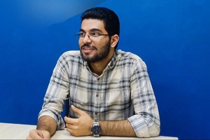 علیرضا حکمت دبیر انجمن اسلامی دانشجویان دانشگاه شهید بهشتی