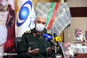 سخنرانی سردار علی فضلی جانشین معاونت هماهنگ کننده سپاه در آئین رونمایی از کتاب بابارجب در خبرگزاری فارس 