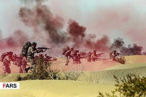 اجرای عملیات متحرک هوایی توسط نیروهای مخصوص در رزمایش ارتش