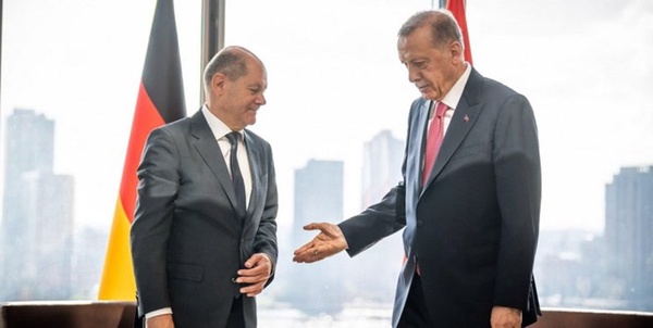 شولتز و اردوغان