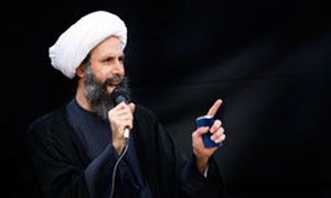 حجت الاسلام و المسلمین علامه شیخ نمر باقر النمر، امام جمعه مسجد جامع شیعیان العوامیه در عربستان سعودی