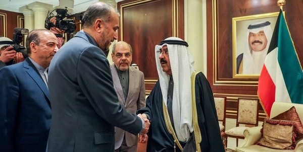 امیرعبداللهیان و امیر جدید کویت