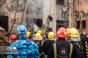 سقوط هواپیمای جنگنده در تبریز