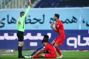 گزارش تصویری دیدار استقلال و فولاد؛ آبی ها از شاگردان نکونام انتقام گرفتند