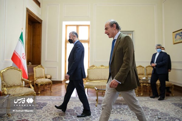 امیرعبداللهیان و انریکه مورا