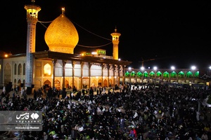 احیای شب نوزدهم در «حرم شاهچراغ»
