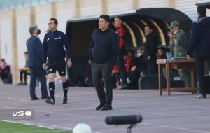 گزارش تصویری از مصاف گل گهر  و پرسپولیس؛ جدال بی برنده امیر و یحیی در سیرجان