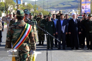 رژه «روز ارتش» در سنندج