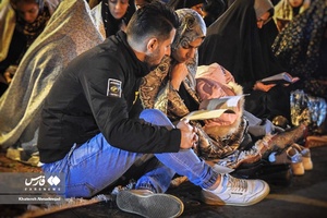 احیای شب بیست و یکم در «آستانه اشرفیه» گیلان