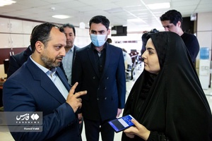 بازدید سیداحسان خاندوزی  وزیر اقتصاد و دارایی از تحریریه خبرگزاری فارس