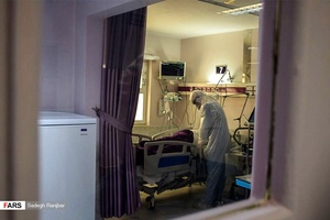 بخش ویژه «بیماران کرونا» بیمارستان امام رضا (ع) تبریز