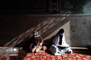 حال و هوای زائران امام رضا(ع) در آستانه سال 1401