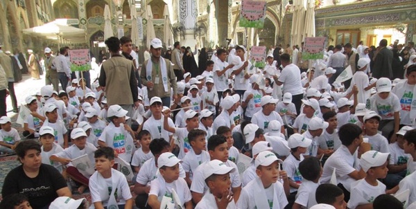 کودکان در حرم علوی