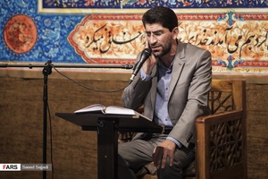 قرائت کلام‌الله مجید توسط استاد مهدی عادلی در جشن عید سعید غدیر در هیئت ریحانة الحسین(س)