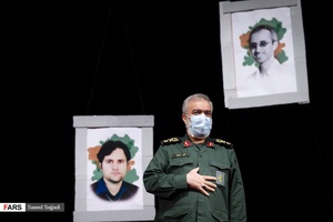 سردار علی فدوی جانشین فرمانده کل سپاه در  آیین بزرگداشت روز دانشجو در دانشگاه تهران