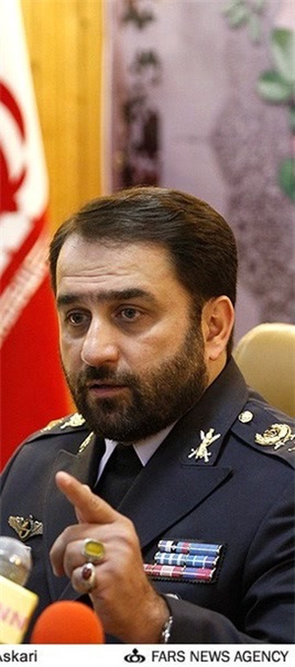 امیر اسماعیلی فرمانده پدافند