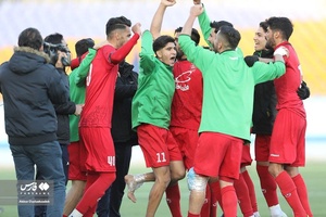 گزارش تصویری از برد پرسپولیس مقابل استقلال در دربی امیدها