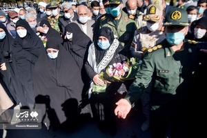 آیین استقبال از خانواده شهید "خلیل فلک رفعت" در بجنورد