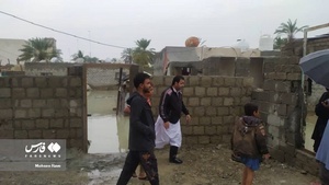 سیلاب به خانه‌های مردم کنارک خسارت وارد کرد