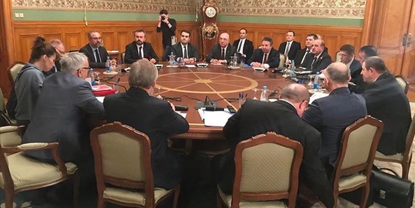 هیأت ترکیه و روسیه