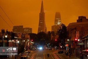 کالیفرنیای آمریکا در آتش 