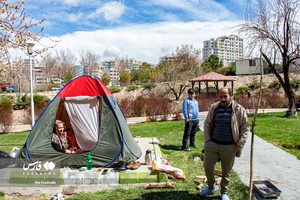 روز طبیعت خلوت در تبریز