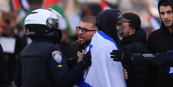 حامیان فلسطین در لس آنجلس