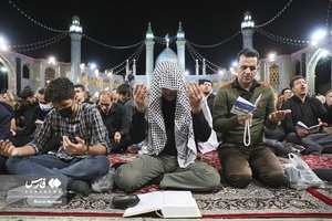 احیای شب 21 ماه رمضان در امامزاده محمد هلال بن علی(ع)