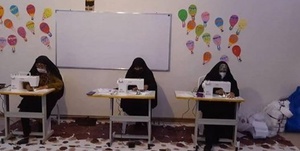 ماسک در امامزاده