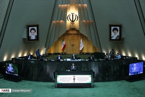 سخنرانی دکتر محمدجواد ظریف وزیر امور خارجه در مورد مسائل سیاست خارجی و دیپلماسی اقتصادی در جلسه علنی مجلس /۱۵ تیر ۹۹