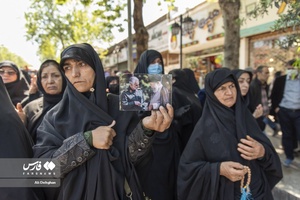 مراسم تشییع شهید مقداد مهقانی در گرگان 
