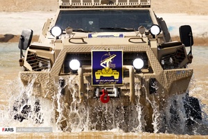 نمایی از مراحل مستند مسابقه رزم آوران که در تیپ مکانیزه امام زمان (عج) نیروی زمینی سپاه در شهرستان شبستر استان آذربایجان‌شرقی برگزار گردیده است.