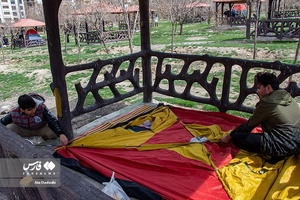 روز طبیعت خلوت در تبریز