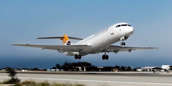 پرواز هواپیما فرودگاه کیش ایر