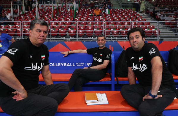 بهروز عطایی علیرضا طلوع کیان عظیم جزیده کادر فنی تیم ملی والیبال