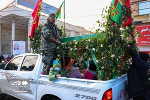 تشیع پیکر شهید مدافع حرم در پیشوا