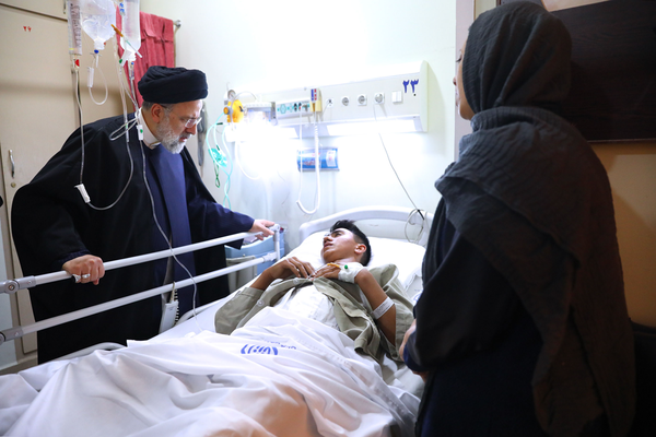 عیادت رئیسی