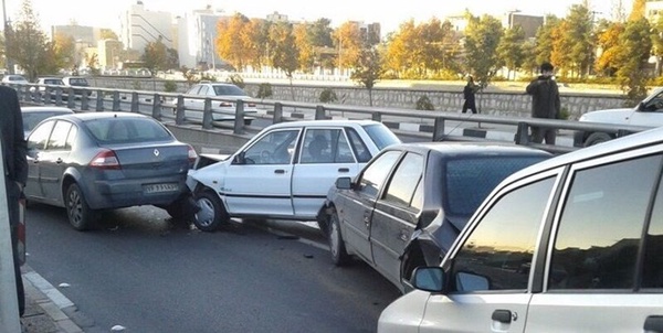 تصادف در تهران