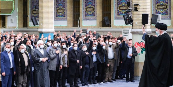 دیدار مداحان با رهبری