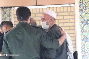 تشییع پیکر مطهر شهید مدافع حرم، عیوض احمدی در شهریار/ مجاهد ۱۹ ساله تیپ فاطمیون پس از ۵ سال شناسایی شد