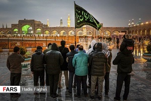  بسته شدن موقت حرم امام رضا (ع)
