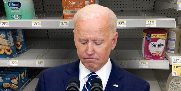 بایدن و کمبود شیر خشک