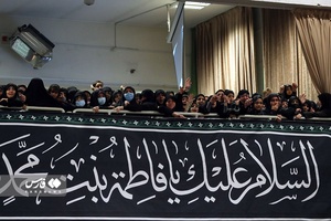 اولین شب مراسم عزاداری حضرت فاطمه‌زهرا سلام‌الله‌علیها