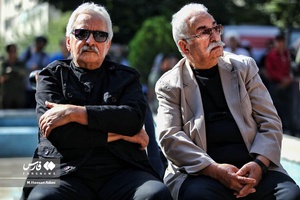 مراسم خاکسپاری فردوس کاویانی