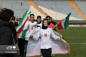 وداع با «ملیکا محمدی» در ورزشگاه آزادی
