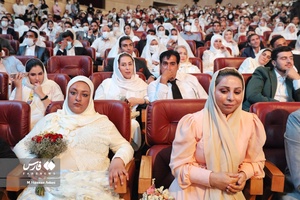 مراسم  ازدواج 114 زوج معلول